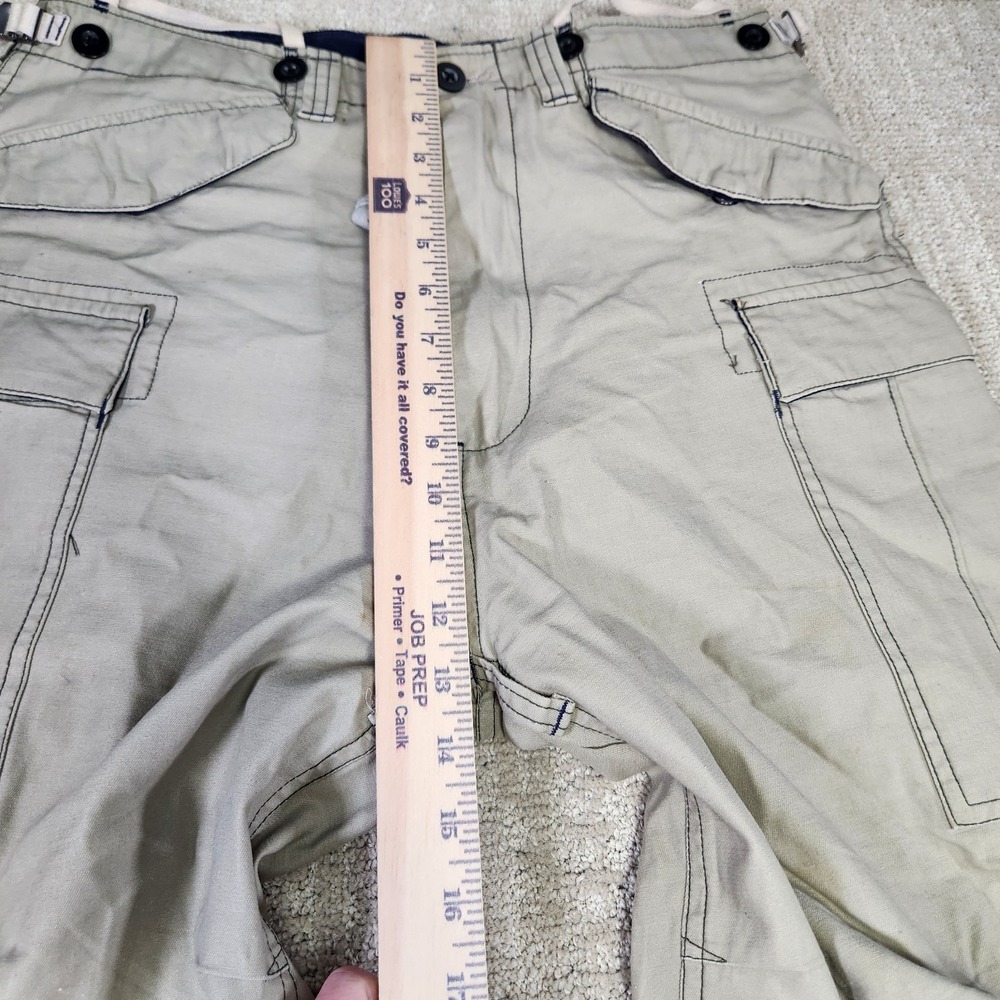 Vintage No Boundaries Cargo Pants Men 32x32 Baggy Paratrooper Wide Leg Y2K Trip - Picture 6 of 15
